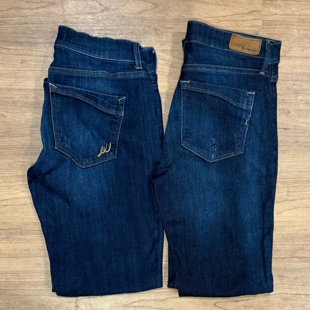 Express Indigo Denim Jeans